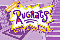 Rugrats - I Gotta Go Party Title Screen